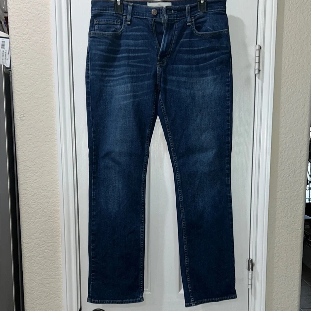 Hollister Blue Mens Bootcut Jeans Classic Style Size 32 X 30 - Picture 1 of 6